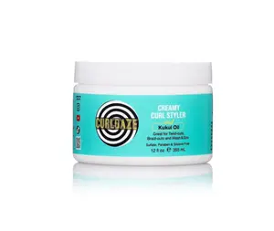 Curldaze Creamy Curl Styler with Kukui Oil, Vitamins A, C, and E. Moisturizing and Styling Curl for Curly Hair, Great for Twist-Outs, Braid Outs, Wash & Gos, Shines, Intensely Moisturizes