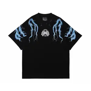 Darcsport Wolf Head Fitness Bodybuilding Training Summer Cotton Casual Breathable and Loose T-shirt