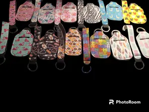 2 Piece Keychain with Sanitizer Holder for Fashion Accessory - Costume Jewelry & Accessories