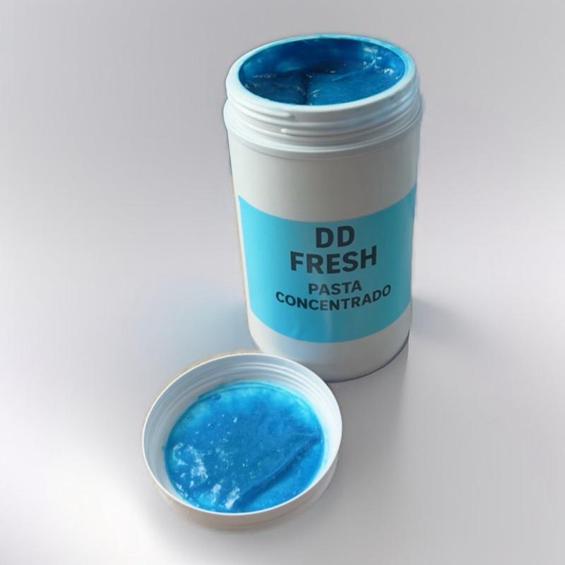 DD Fresh pasta azul concentrada para hacer 20l de detergente para ropa Cleaner Pack Cleaning Products fragancia floral fresca (almizcle dulce y lino),