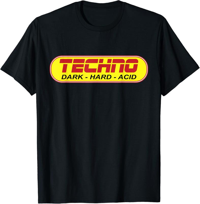 Dark Hard Acid Techno Shirt Frenchcore Hardstyle Tekno Rave T-Shirt - Nestorporas Shop 76B09J3RNTST