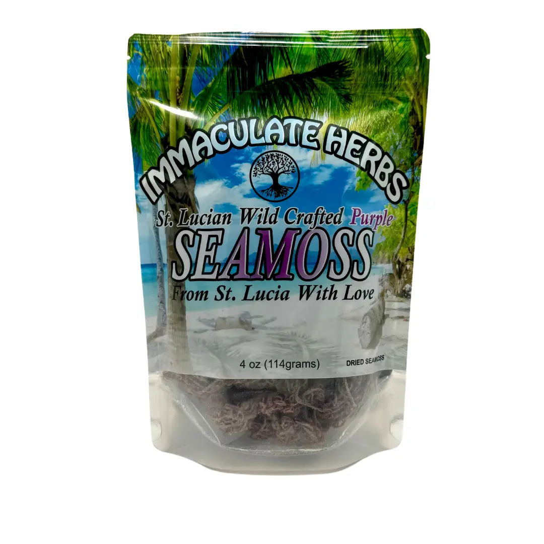 St. Lucian Wild Purple Sea Moss