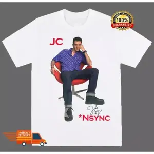 New Jc Chasez Nsync Baby Come Here T Shirt White Men Women S-4xl D135 1