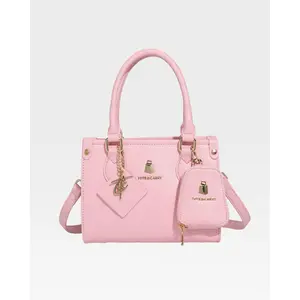 Lisse Mini Tote Bag in Bubble Gum