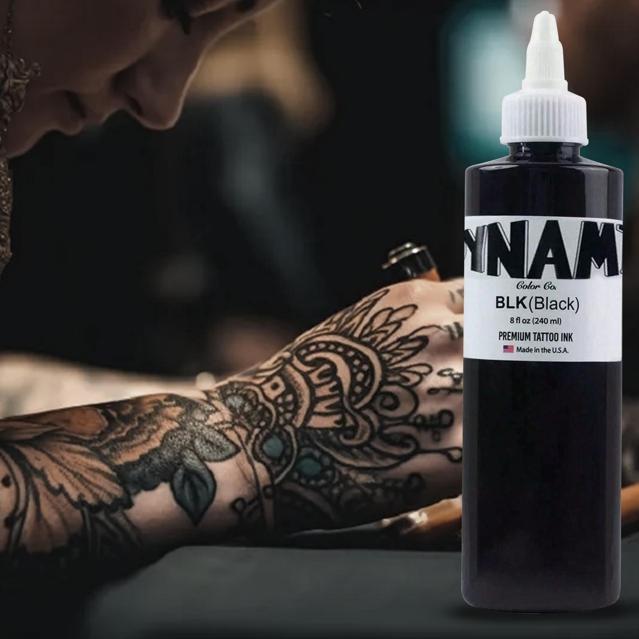 Advanced Professional Tattoo Ink 8 Ounces, Large-Capacity Vegetarian Friendly Organic Ink, Suitable For Tattoo Filling And Shadow Effect.