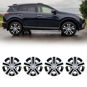 WOLFSTORM 4-pack 17 Inch Wheel Rim Cover Hubcaps