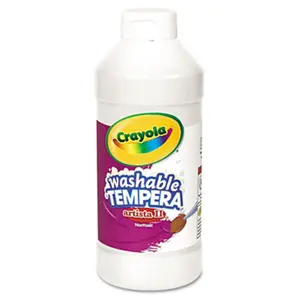 Crayola. 543115053 Artista II Washable Tempera Paint White 16 oz