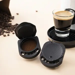 1pc Dolce Gusto Piccolo XS Genio S Compatible Reusable Espresso Coffee Tamper, Refillable Capsule Adapter, Espresso Tools, Durable Plastic Material