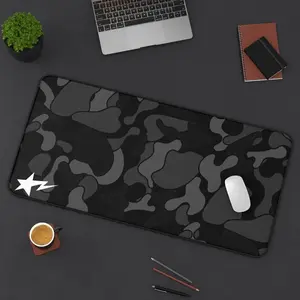 Black Camo Extra Large Hypebeast Desk Mat Keyboard Mouse Pad E-Sports Desk Mat Desk Decor for Gamers Boys' Rooms Gift large mousepad