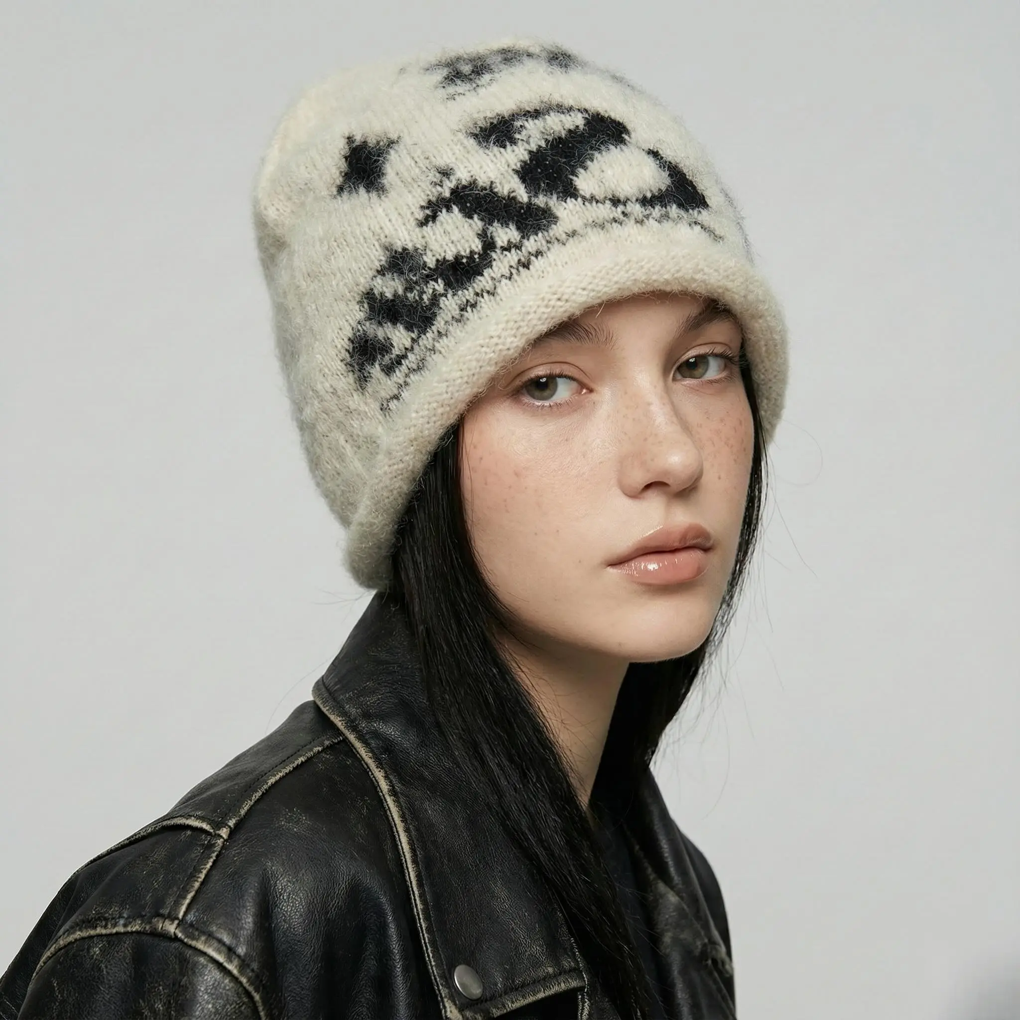 fuzzy beanie y2k - TikTok Shop