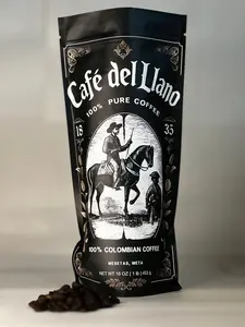Cafe del Llano Pure Colombian Coffee 1lb Bag Medium Roast
