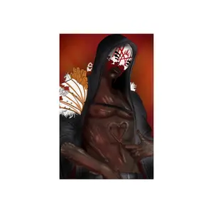 Sleep token vessel finger painting poster