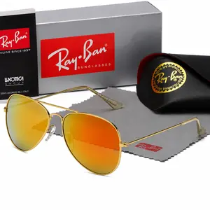 Outdoor Polarized Aviator Sunglasses for Driving Fishing Travel UV400 Protection
