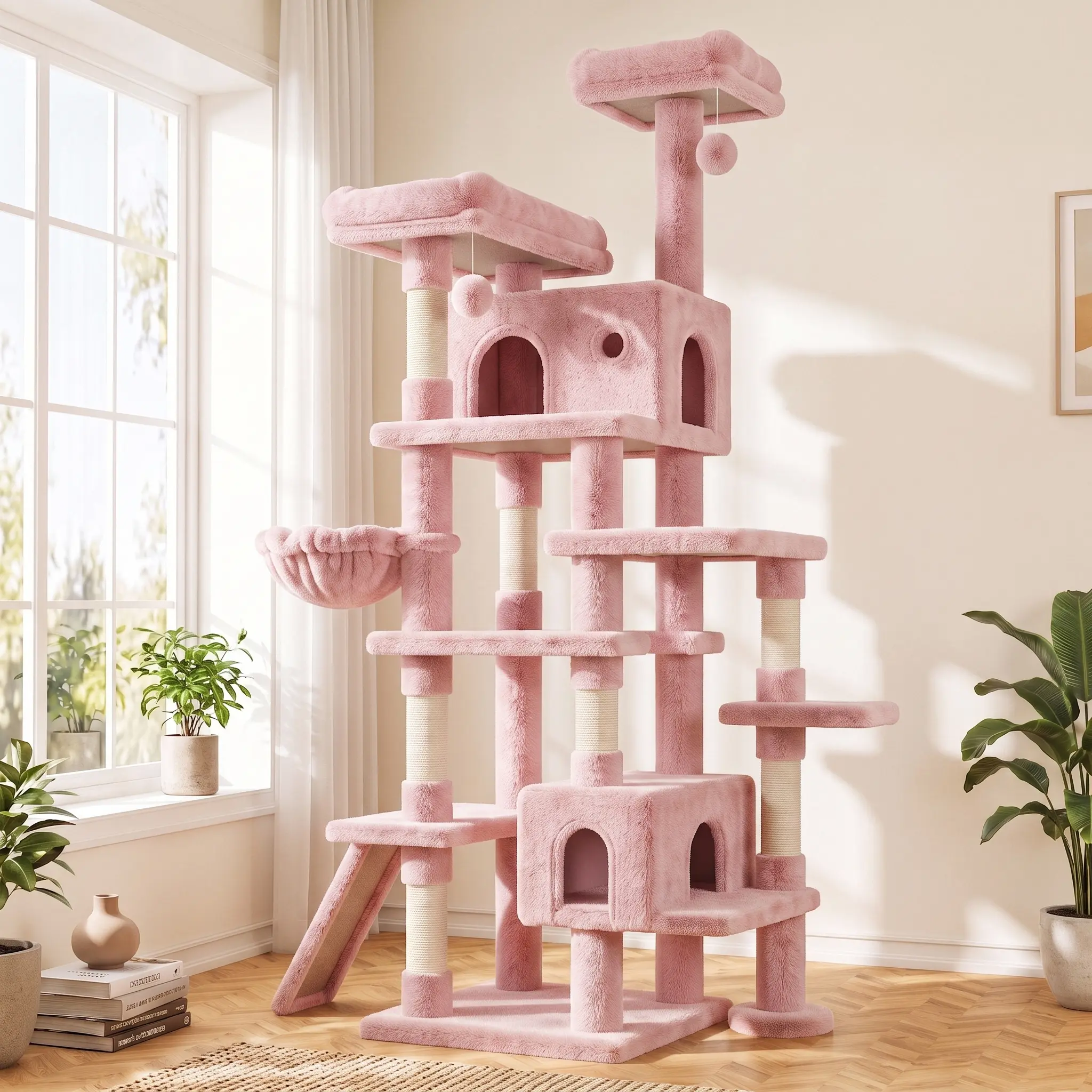 Pink-Multi Pillar Stable Frame