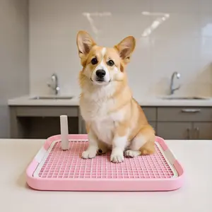 Indoor Dog Training Toilet Tray | Leak-Proof Potty Solution for Cats & Dogs | Keep Floors Clean & Paws Dry | Perfect for Home Training