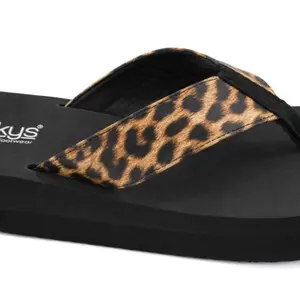 Corkys Overboard Leopard Flip Flop Sandal