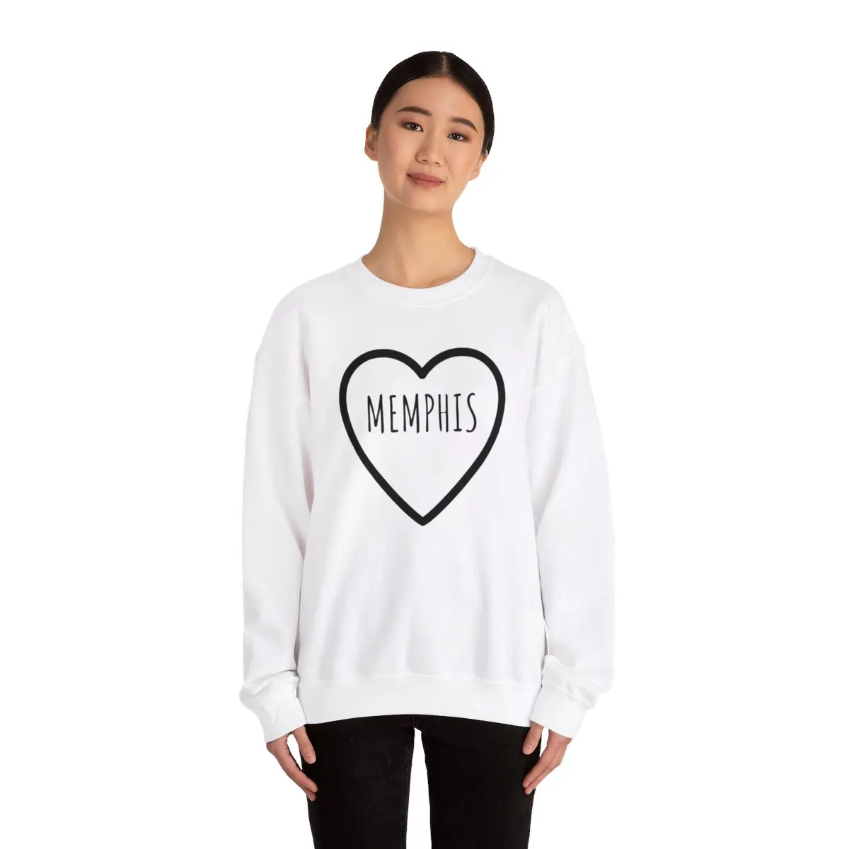 Memphis City Merchandise Unisex Heavy Blend Crewneck Sweatshirt Classic Cotton Fabric Comfy Hoodie Love Sweaters Tops Round Neck Man Pullover Long Sleeve Memphis City Memphis901 901 901memphis Tennessee Memphiscity TN Memphis, City Memphismerchandize,