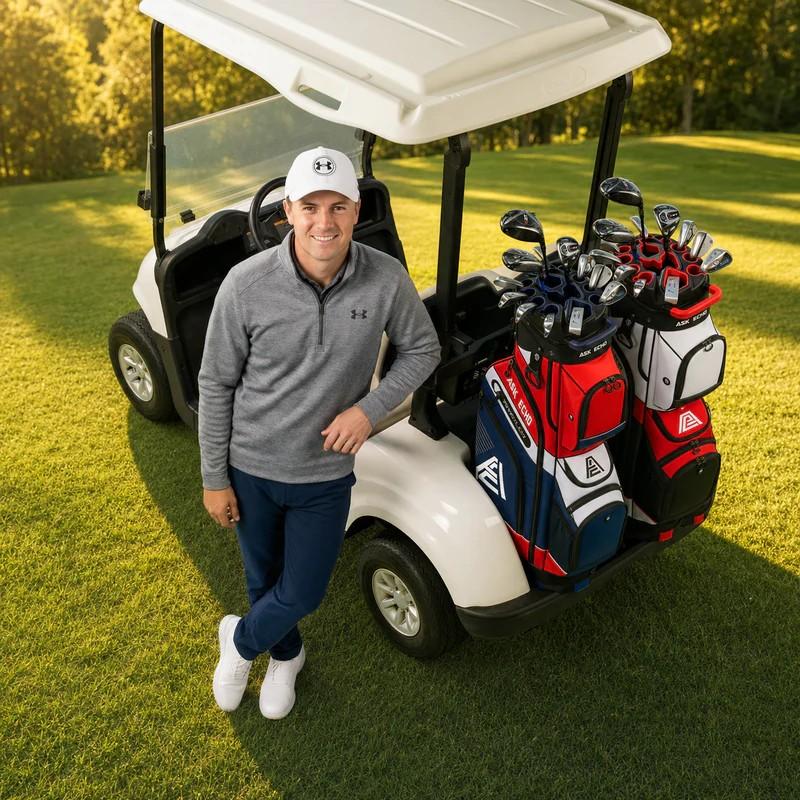 Ask Echo T-LOCK 14 Way Organizer Dividers Golf Quiet Cart Bag