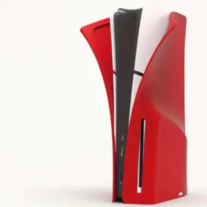 Silicone Game Console Protective Case, 1 Set Anti-scratch Game Console Protector Cover, Console Protective Case for PS5 Slim