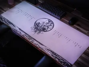 Sleep Token "Eden in Ruin" Deskmat – XL Gaming Mouse Pad, Anime Mouse Pad, Desk Mat, pc accessories.