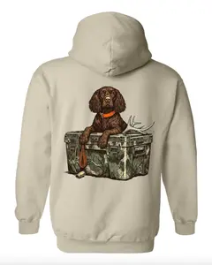 Hunting Dog Cooler Hoodie T-Shirt, Hunter Camo Boykin Spaniel Halloween Shirt, Summer Outdoor Camping Sweatshirt, Camo Shirt, Hunting Gift For Him Her
