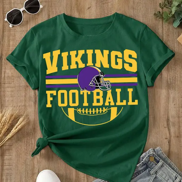 Minnesota Vikings Shirt, 90s Vintage T-Shirt, Vikings Football Shirt