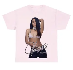 Aaliyah Singer Try Again Songs 80s 90s Y2K T-Shirt