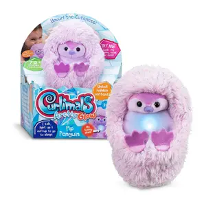 Curlimals Arctic Glow Animated Lighted Plush Characters Curlimals Arctic Glow Animated Lighted Plush Characters