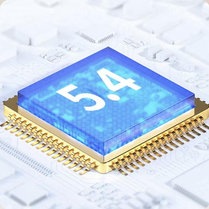 Namyvera Wireless Headphones In-ear Design Noise Cancelling True Wireless Earbuds with Digital Display Bluetooth 5.4 Gaming Headset for Running Exercising Lightweight Fitness Earphones