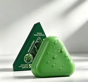 Natural herbal shampoo bar - Free of benzoates and sulfates, making it an ideal gift for Father's Day Anti Dandruff Haircare Gentle Haircare