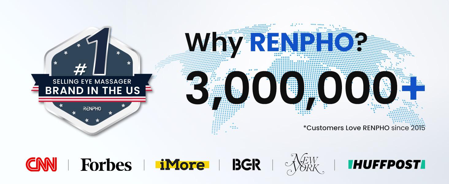 RENPHO Eyeris 1 Eye Massager with Heat, Smart Eye Mask with Bluetooth Music Birthday Gifts for Women Men, Spring Glow Up Eye Care Device for Relax Eye Gift Choice for Man Women