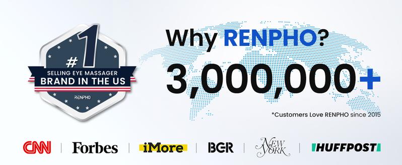 RENPHO Eyeris 1 Eye Massager with Heat, Smart Eye Mask with Bluetooth Music Birthday Gifts for Women Men, Eye Care Device for Relax Eye Valentines Day Gift Choice for Man Women