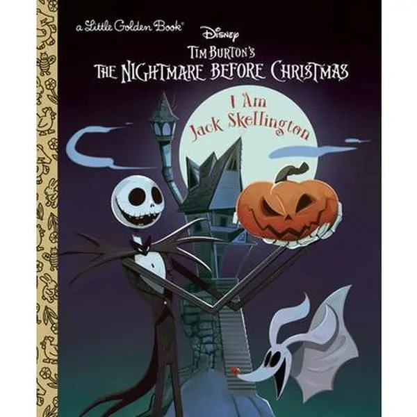 I Am Jack Skellington (Disney Tim Burton's The Nightmare Before Christmas, Pumpkin King, Christmas Town) - Matthew J. Gilbert, New York Times Bestseller, Hardcover Children's Literature & Art Book