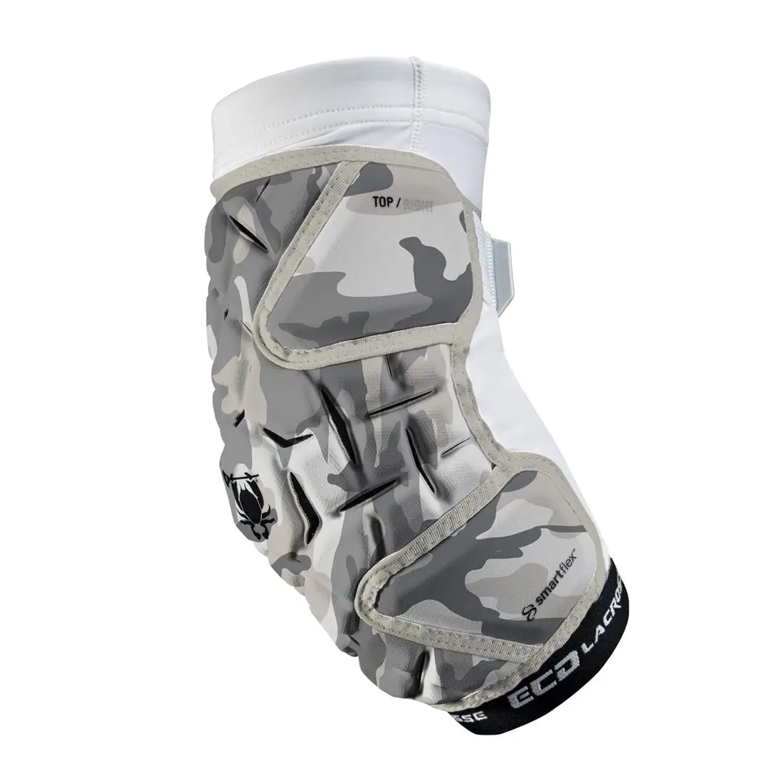 Echo USA Lacrosse Arm Pads - Lightweight, Flexible, and Ventilated Design Featuring SmartFlex Impact-Hardening Protection, Impact Harden, Ventilated Pad, High Support Protective Gear, Arm Support Protective Gear, Athletic Protective Gear
