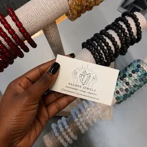 Crystal Gemstone Bracelets - 8mm