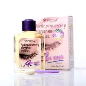 PROSA Grow Your Lashes 4 in 1 Mascara Treatment, 15ml Glass Bottle Makeup Cosmetic