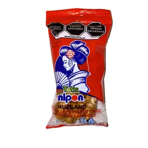 MUEGANO TOTIS NIPON - FRITURA DE HARINA DE TRIGO CUBIERTA DE CARAMELO - 40 GRAMS - PRODUCT OF MEXICO
