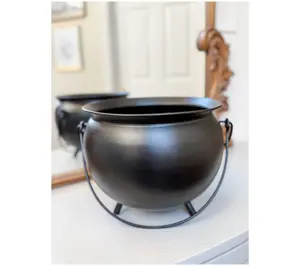 Simply Stunning Tabletop Metal Cauldron by Janine Graff