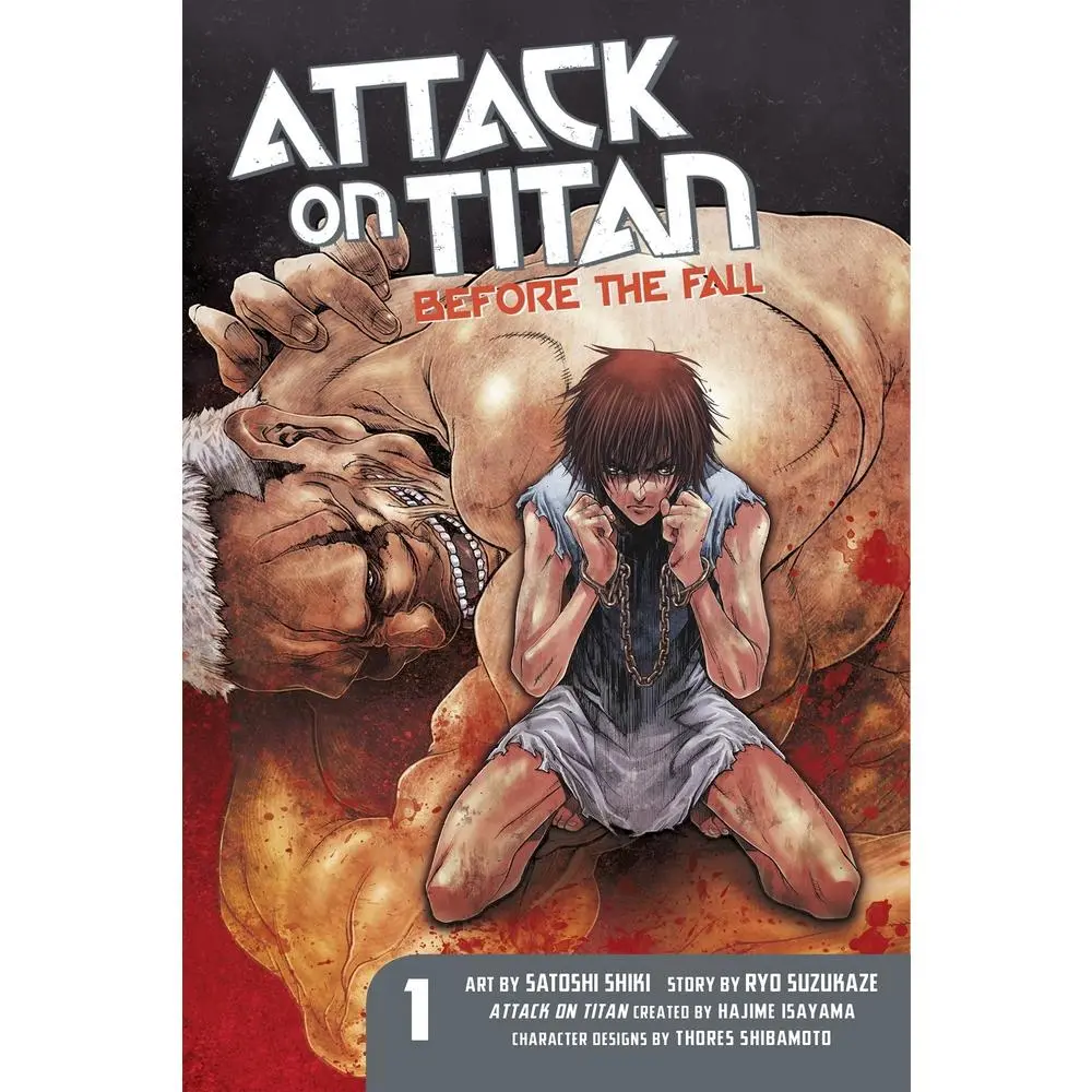 Used Attack on Titan: Before the Fall, Volume 1 Comic Book - Ryo Suzukaze, Kodansha Trade Paperback - English, Nightmarish Titan Terror