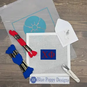 Chi Phi 3x2 Needlepoint Kit