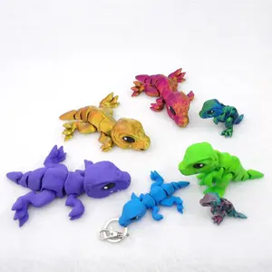 Articulated T-Rex 3D Printed Fidget Toy - Multicolor!