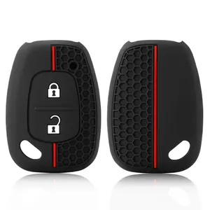 2 Button Silicone Key Cover For Opel Vauxhall Vivaro Movano Renault Master Trafic Kangoo Nissan Primastar Remote Shell Fob Case