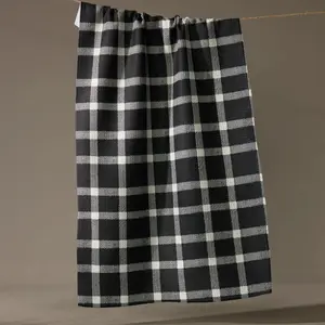 Geometry Tea Towel - Wicklow Black