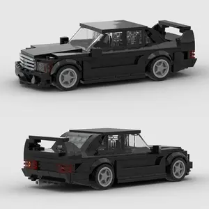 329pcs Classic Retro Car Building Toy Model Set, Moc Blocks Set, High Performance Sedan Moc, Holiday Birthday Christmas Gift, Home Decor