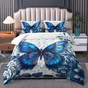 Twin Size Boho Bedding Set for Girls - Dreamy Comforter Set with Decorations