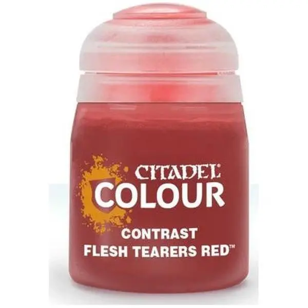 Citadel Paint Flesh Tearers Red 18ml - High-Quality Paint for Various Artistic Applications