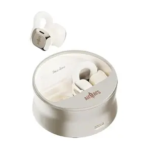 Airmars ABO17 True Wireless Clip On Earbuds, Bluetooth 5.4, Fast Charging, 25-Hour Battery Life, 360° Surround Sound, Compatible with iPhone&Android