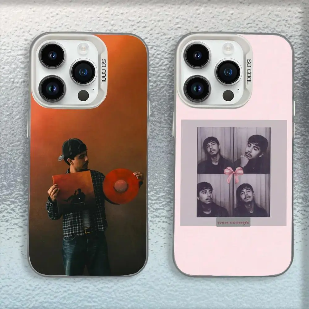 Ivan Cornejo Rapper Art Phone Case - White Matte, Shockproof, Durable, Slim Profile Cover with Photorealism, Hyperrealism, Expressionism, Ethnic Designs, Mobile Accessory for iPhone 17 Pro Max/Air,16-11,Mini,Pro & Samsung Galaxy S25 Ultra,S24-S21 Plus