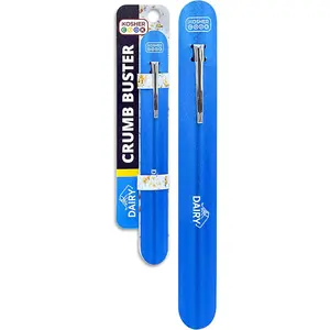 Crumb Buster – Quick and Efficient Metal Crumb Remover – Dust of Tables and Countertops for Quick Cleaning - Color Coded Kitchen Tools by The Kosher Cook