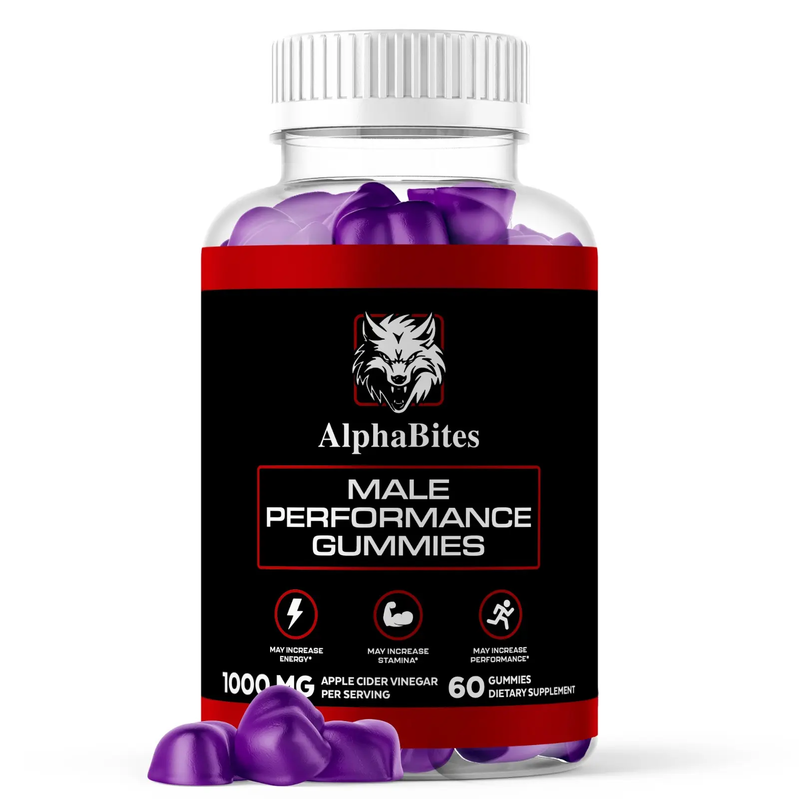 Alpha Life Strength Gummies Daily Wellness & Nutritional Support Formula AlphabiteLife Supplement (60 Gummies)